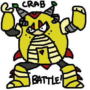 giant enemy crab man