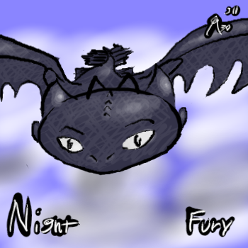 Night Fury speed doodle